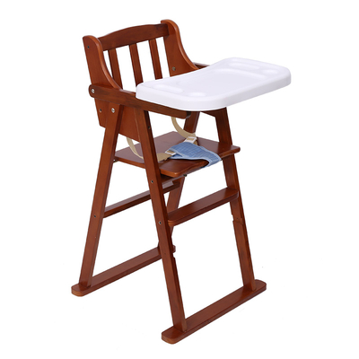 Chaise pliante en bois pour bébé