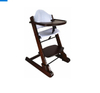 Chaise haute pliante en bois pour bébé